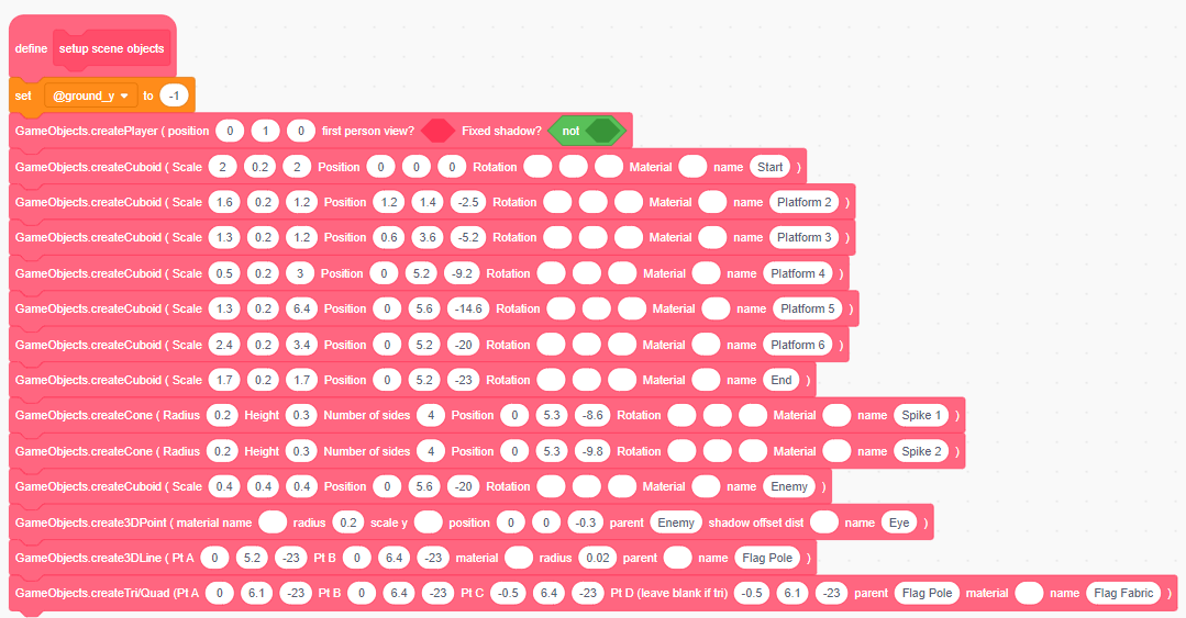 Finished Code