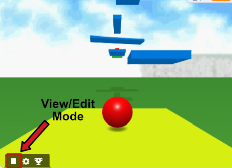 Edit mode button