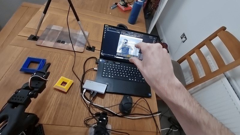 hand-teleop demo